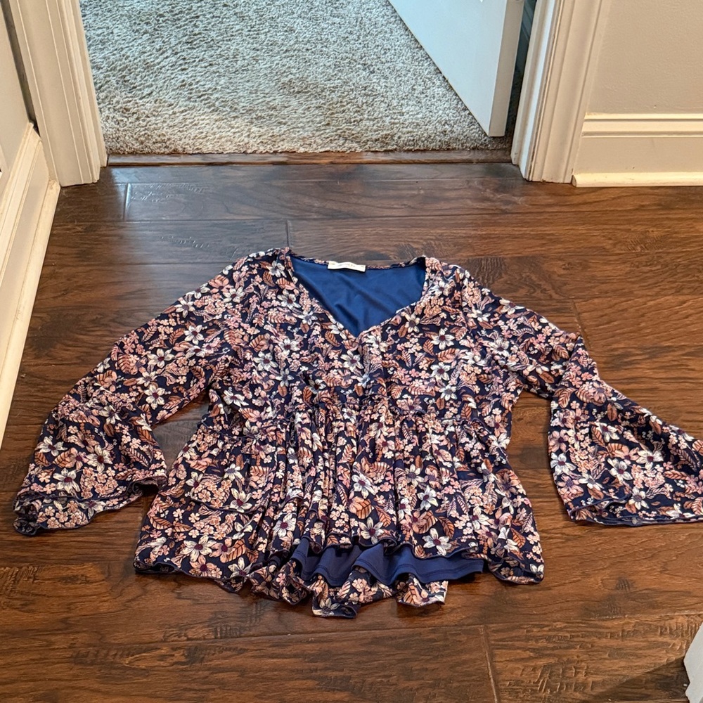 A Beautiful Soul Floral Blouse